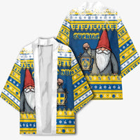 Sweden Christmas Kimono Tomte God Jul - Wonder Print Shop