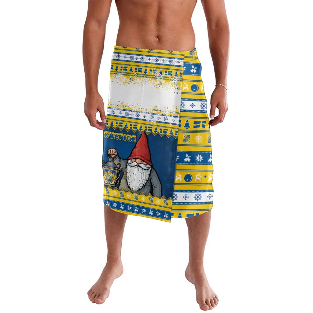 Sweden Christmas Lavalava Tomte God Jul - Wonder Print Shop