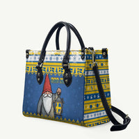 Sweden Christmas Leather Bag Tomte God Jul - Wonder Print Shop