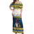 Sweden Christmas Off Shoulder Maxi Dress Tomte God Jul - Wonder Print Shop