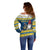 Sweden Christmas Off Shoulder Sweater Tomte God Jul - Wonder Print Shop