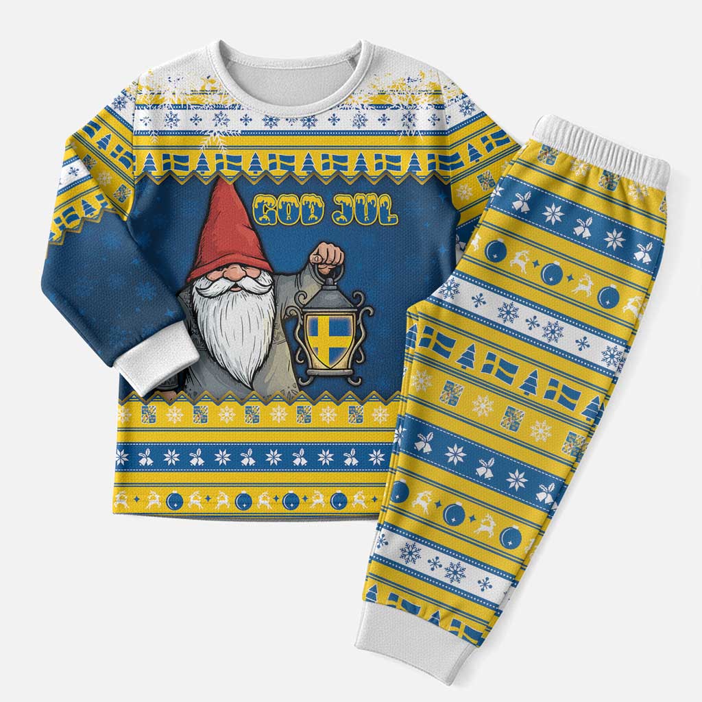Sweden Christmas Pajama Set Tomte God Jul - Wonder Print Shop