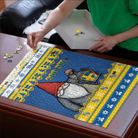 Sweden Christmas Puzzle Tomte God Jul - Wonder Print Shop