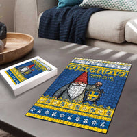 Sweden Christmas Puzzle Tomte God Jul - Wonder Print Shop