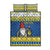 Sweden Christmas Quilt Bed Set Tomte God Jul - Wonder Print Shop