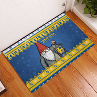 Sweden Christmas Rubber Doormat Tomte God Jul - Wonder Print Shop