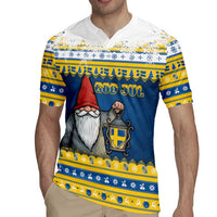 Sweden Christmas Rugby Jersey Tomte God Jul - Wonder Print Shop