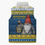 Sweden Christmas Sleeveless Puffer Jacket Tomte God Jul - Wonder Print Shop