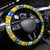 Sweden Christmas Steering Wheel Cover Tomte God Jul - Wonder Print Shop