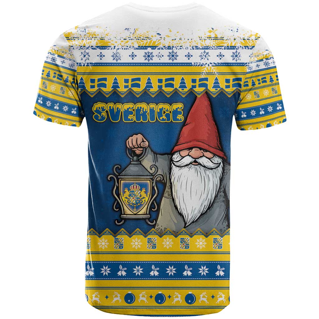 Sweden Christmas T Shirt Tomte God Jul - Wonder Print Shop