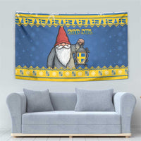 Sweden Christmas Tapestry Tomte God Jul - Wonder Print Shop