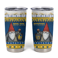 Sweden Christmas Tumbler Cup Tomte God Jul - Wonder Print Shop