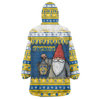 Sweden Christmas Wearable Blanket Hoodie Tomte God Jul - Wonder Print Shop