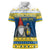 Sweden Christmas Women Polo Shirt Tomte God Jul - Wonder Print Shop