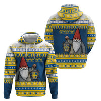 Sweden Christmas Zip Hoodie Tomte God Jul - Wonder Print Shop