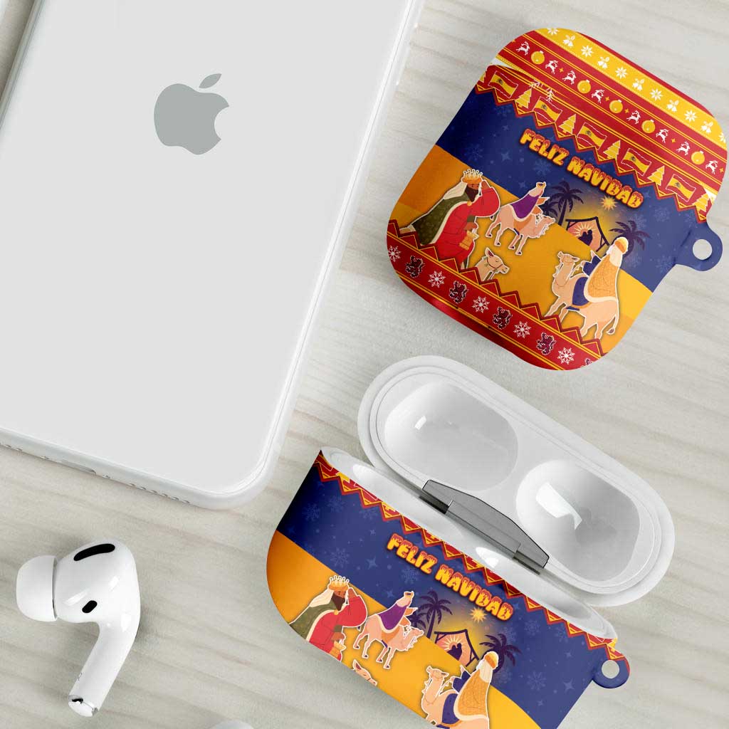 Spain Christmas AirPods Case Los Reyes Magos - Wonder Print Shop