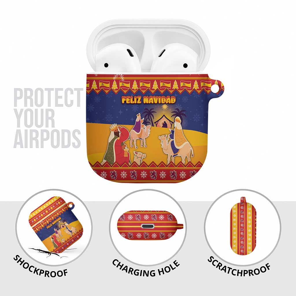 Spain Christmas AirPods Case Los Reyes Magos - Wonder Print Shop