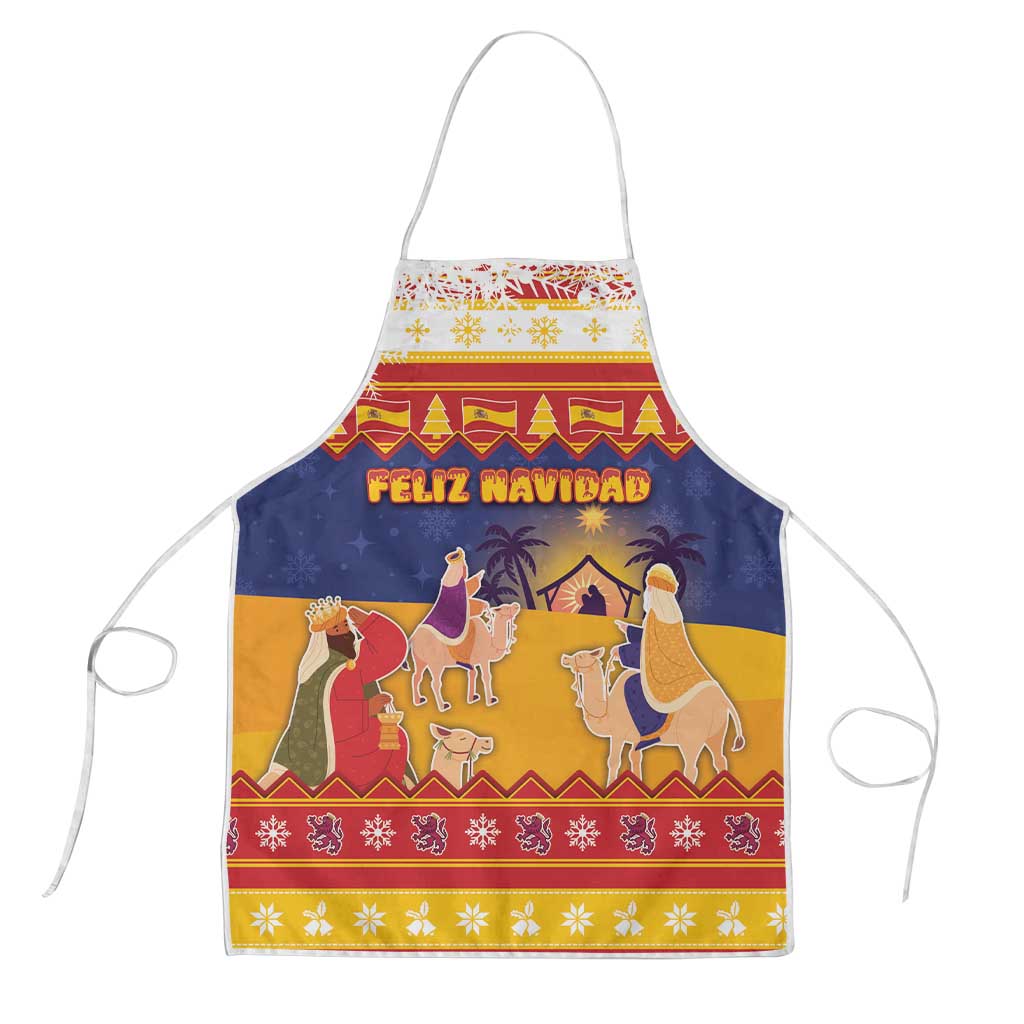 Spain Christmas Apron Los Reyes Magos - Wonder Print Shop