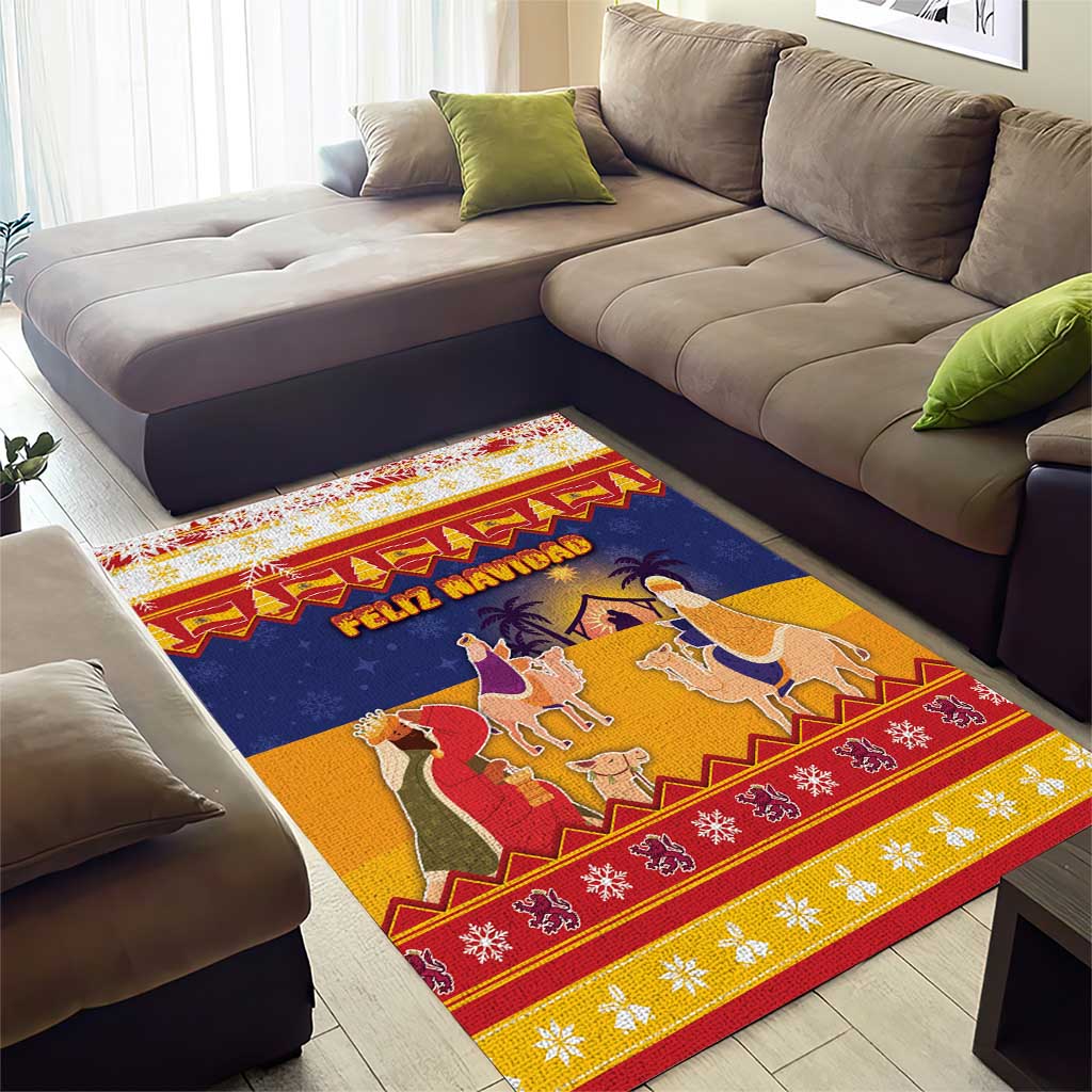Spain Christmas Area Rug Los Reyes Magos - Wonder Print Shop