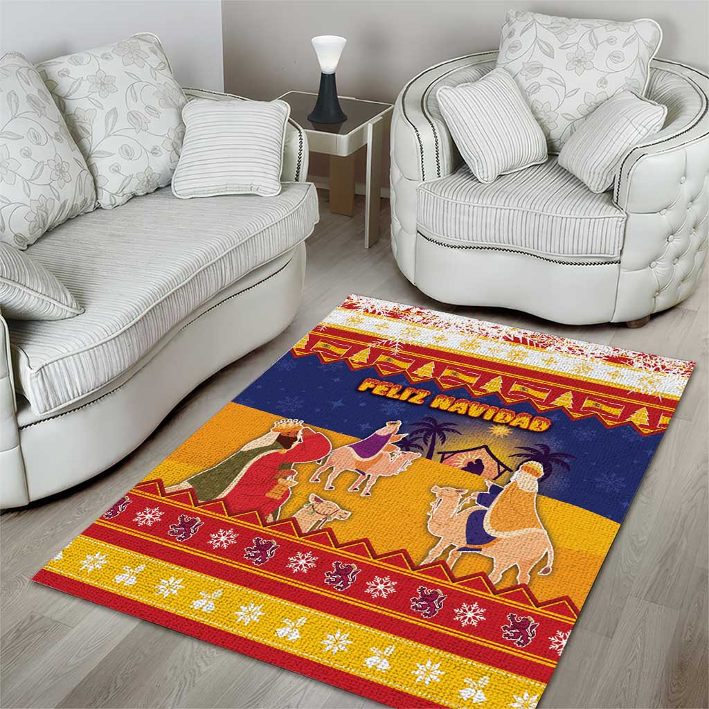 Spain Christmas Area Rug Los Reyes Magos - Wonder Print Shop