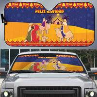 Spain Christmas Auto Sun Shade Los Reyes Magos - Wonder Print Shop