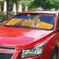 Spain Christmas Auto Sun Shade Los Reyes Magos - Wonder Print Shop