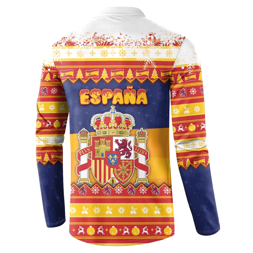 Spain Christmas Button Sweatshirt Los Reyes Magos - Wonder Print Shop