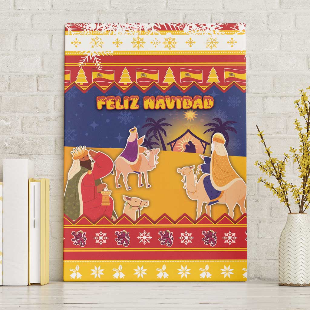 Spain Christmas Canvas Wall Art Los Reyes Magos - Wonder Print Shop