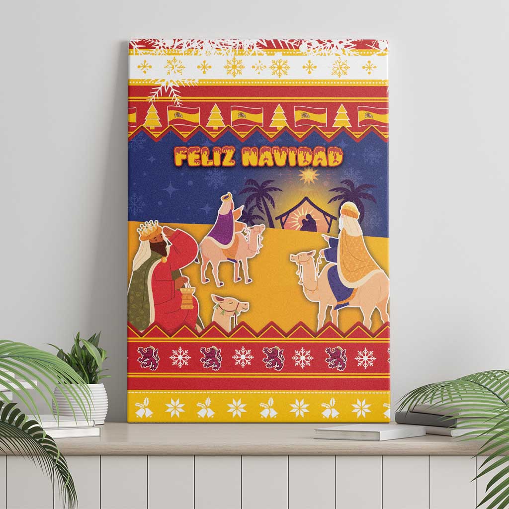 Spain Christmas Canvas Wall Art Los Reyes Magos - Wonder Print Shop