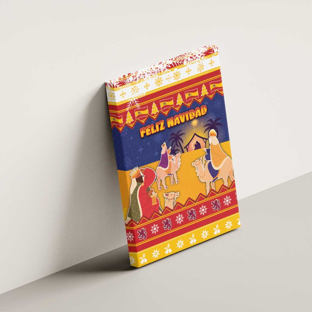 Spain Christmas Canvas Wall Art Los Reyes Magos - Wonder Print Shop