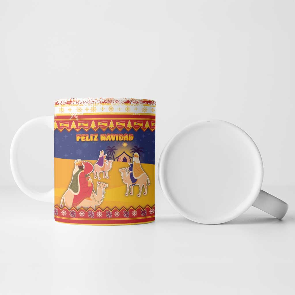Spain Christmas Ceramic Mug Los Reyes Magos - Wonder Print Shop