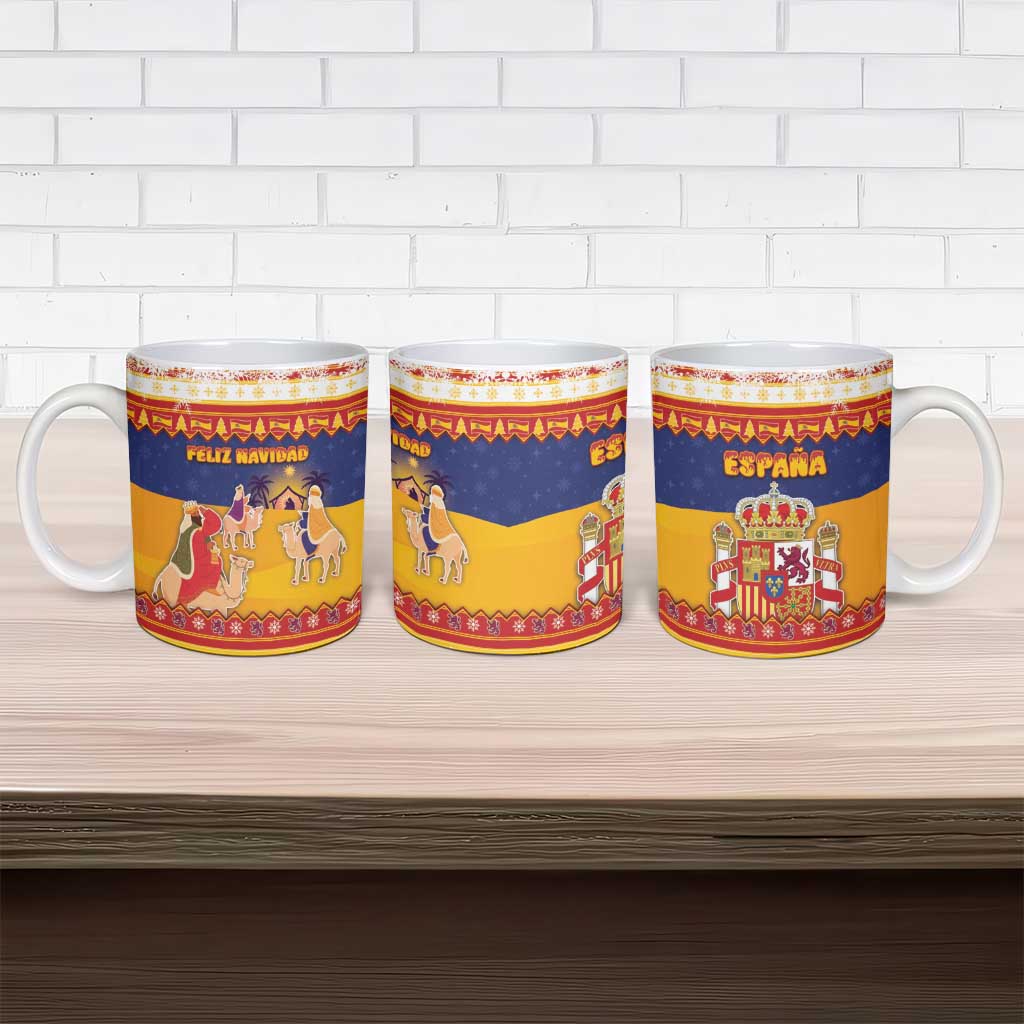 Spain Christmas Ceramic Mug Los Reyes Magos - Wonder Print Shop