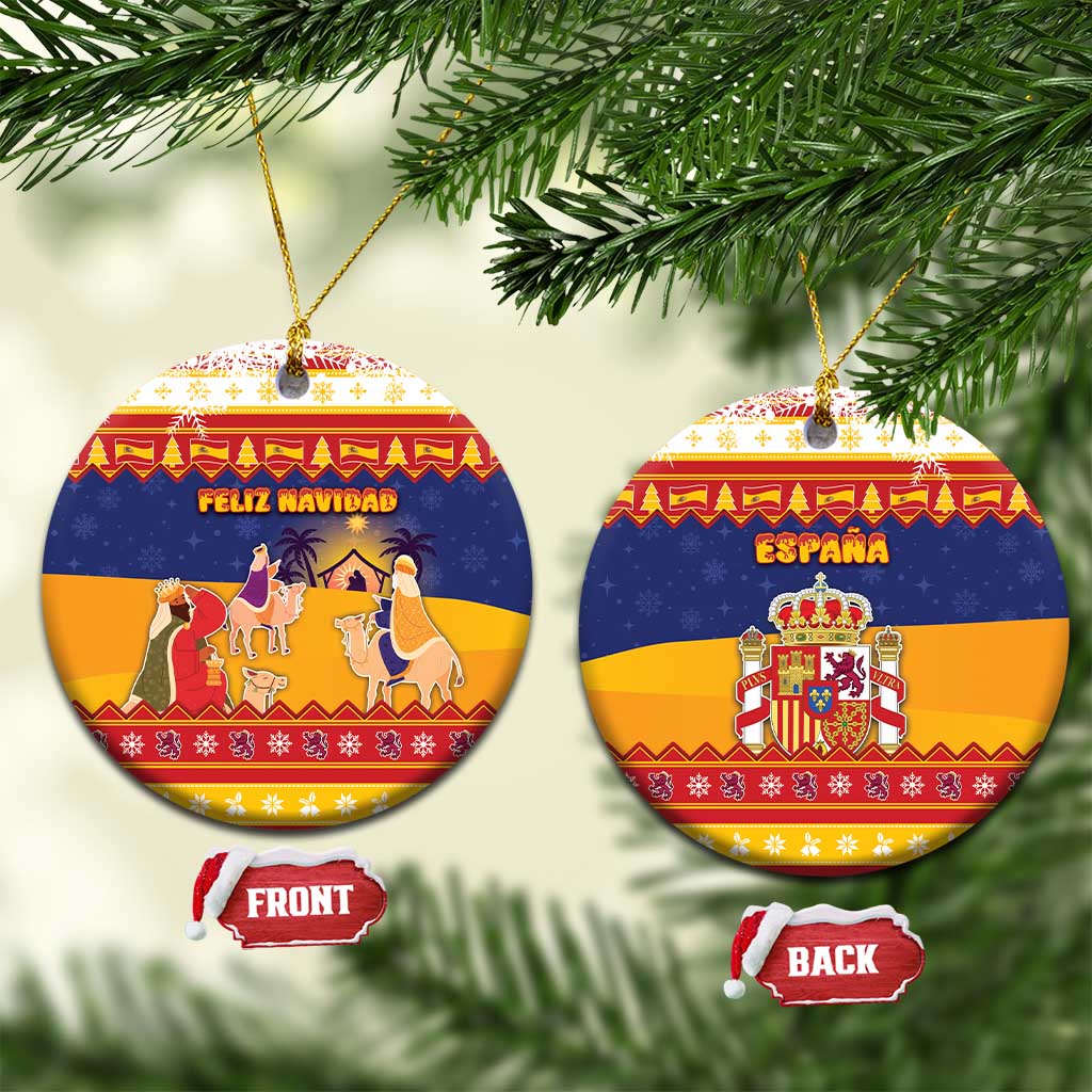 Spain Christmas Ceramic Ornament Los Reyes Magos - Wonder Print Shop
