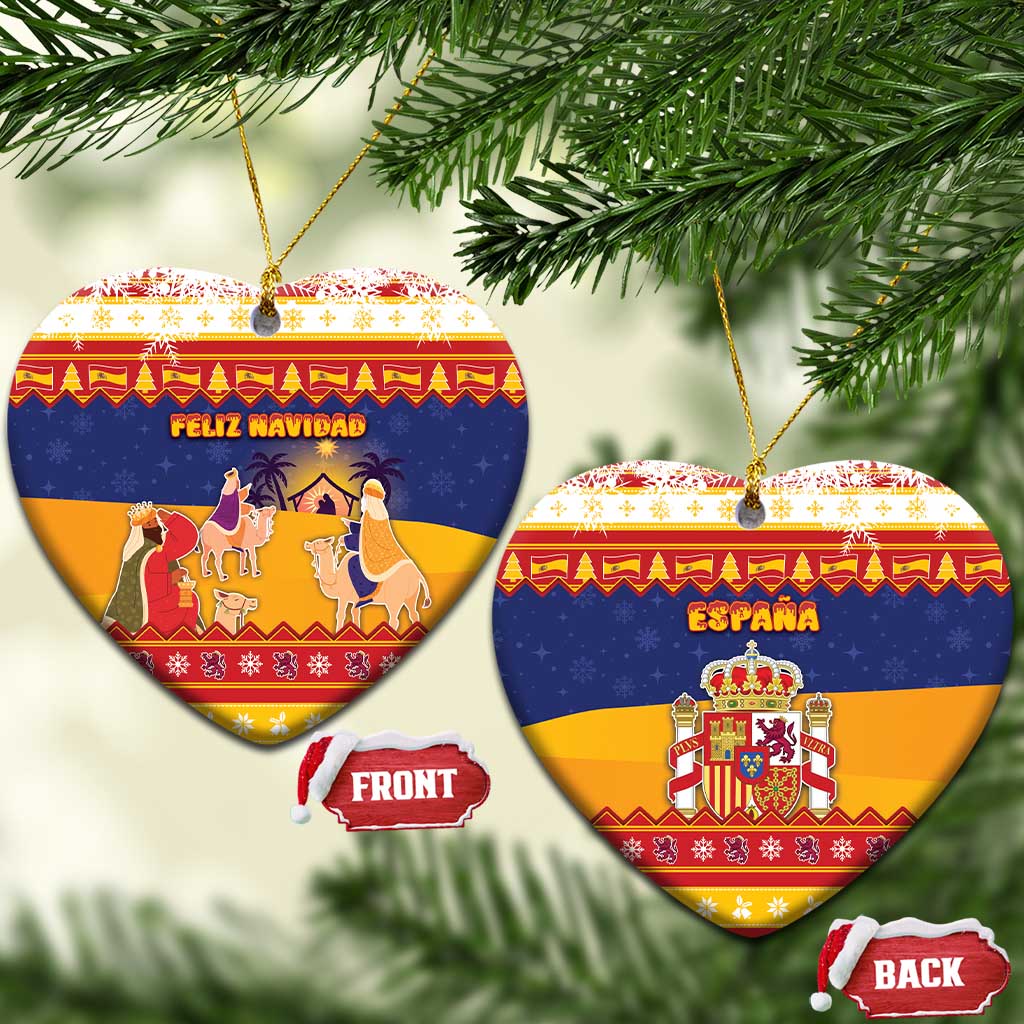 Spain Christmas Ceramic Ornament Los Reyes Magos - Wonder Print Shop