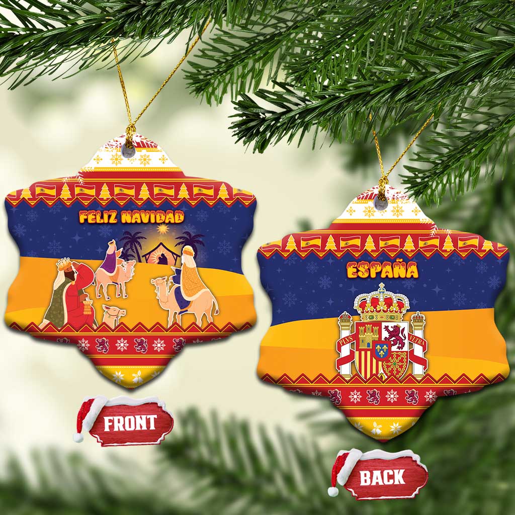 Spain Christmas Ceramic Ornament Los Reyes Magos - Wonder Print Shop