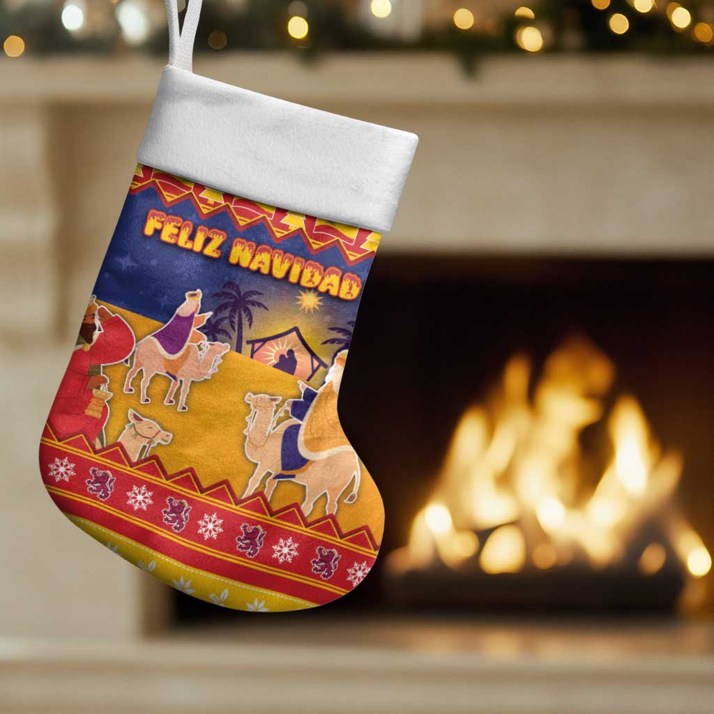 Spain Christmas Stocking Los Reyes Magos - Wonder Print Shop