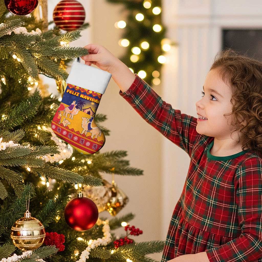 Spain Christmas Stocking Los Reyes Magos - Wonder Print Shop