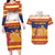 Spain Christmas Couples Matching Long Sleeve Bodycon Dress and Hawaiian Shirt Los Reyes Magos - Wonder Print Shop