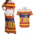 Spain Christmas Couples Matching Off Shoulder Maxi Dress and Hawaiian Shirt Los Reyes Magos - Wonder Print Shop
