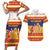 Spain Christmas Couples Matching Short Sleeve Bodycon Dress and Hawaiian Shirt Los Reyes Magos - Wonder Print Shop