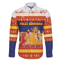 Spain Christmas Family Matching Mermaid Dress and Hawaiian Shirt Los Reyes Magos - Wonder Print Shop