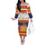 Spain Christmas Family Matching Off The Shoulder Long Sleeve Dress and Hawaiian Shirt Los Reyes Magos - Wonder Print Shop