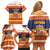 Spain Christmas Family Matching Off Shoulder Short Dress and Hawaiian Shirt Los Reyes Magos - Wonder Print Shop