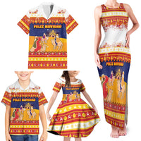 Spain Christmas Family Matching Tank Maxi Dress and Hawaiian Shirt Los Reyes Magos - Wonder Print Shop