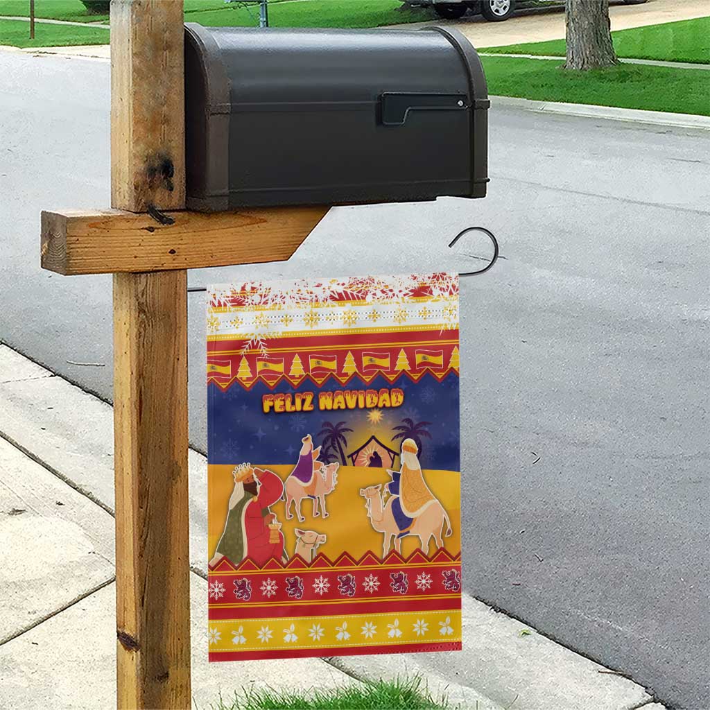 Spain Christmas Garden Flag Los Reyes Magos - Wonder Print Shop