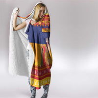 Spain Christmas Hooded Blanket Los Reyes Magos - Wonder Print Shop