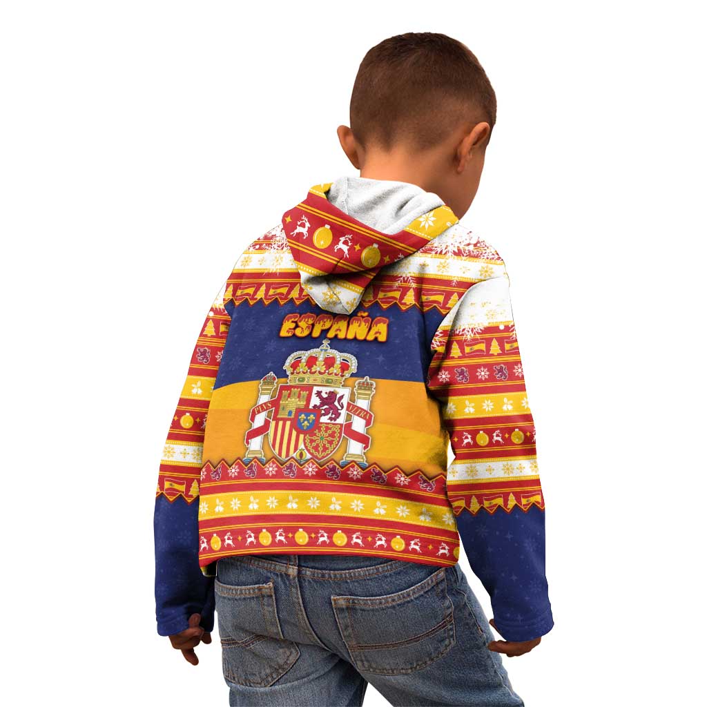 Spain Christmas Kid Hoodie Los Reyes Magos - Wonder Print Shop