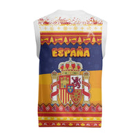 Spain Christmas Knitted V-Neck Vest Los Reyes Magos - Wonder Print Shop
