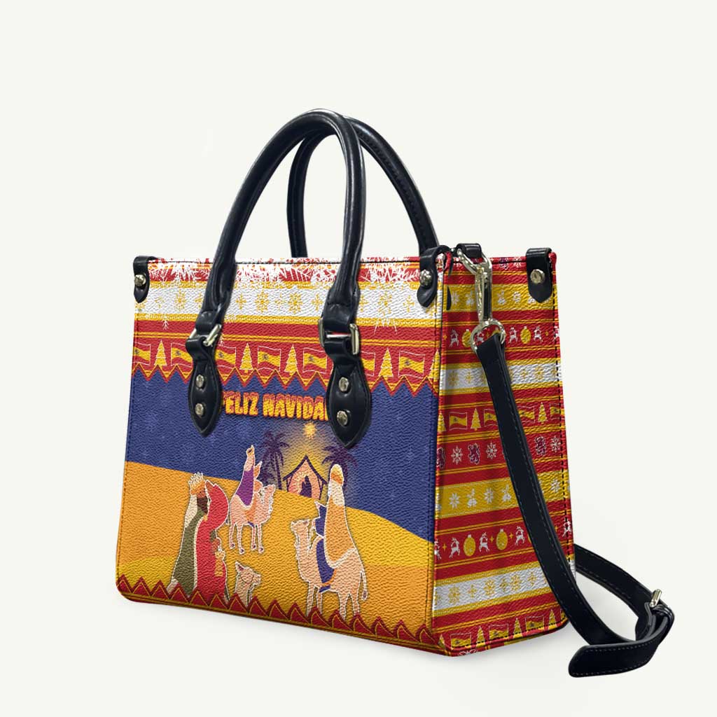 Spain Christmas Leather Bag Los Reyes Magos - Wonder Print Shop