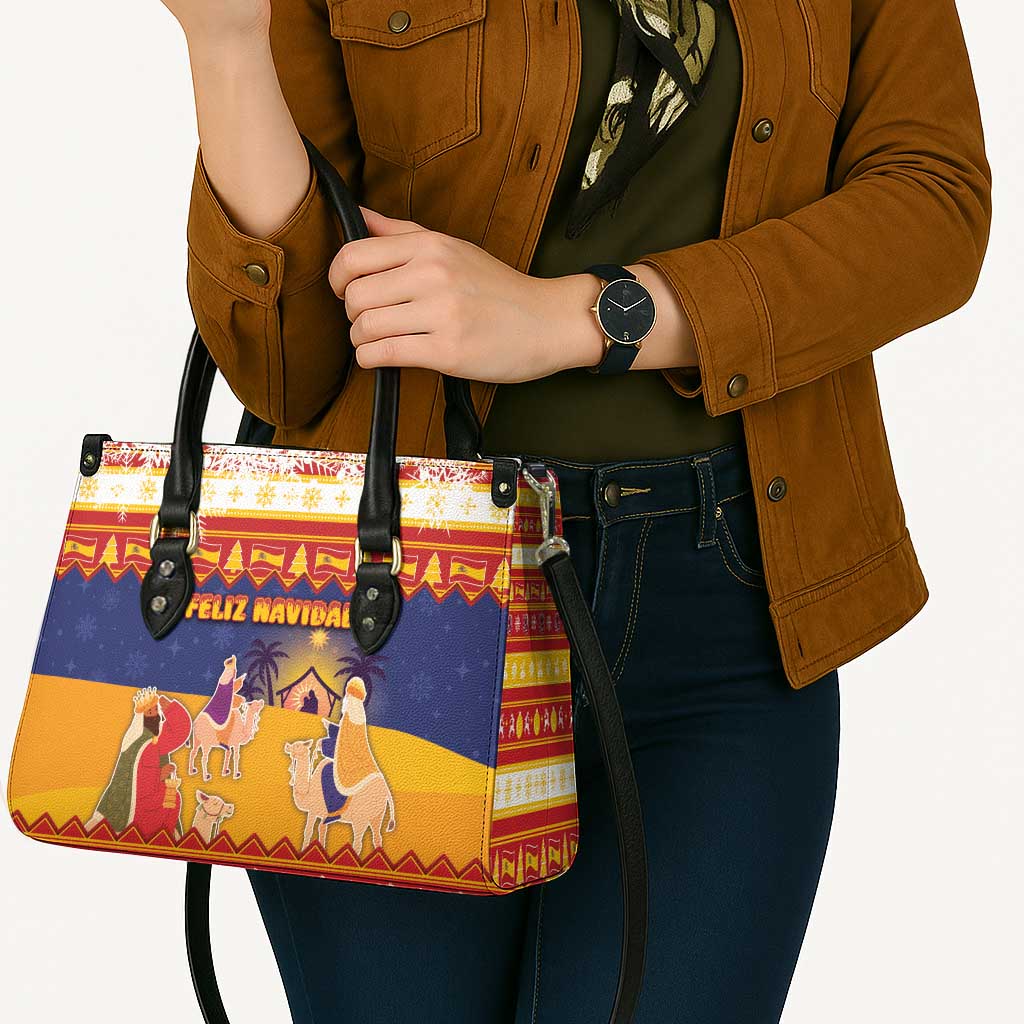 Spain Christmas Leather Bag Los Reyes Magos - Wonder Print Shop